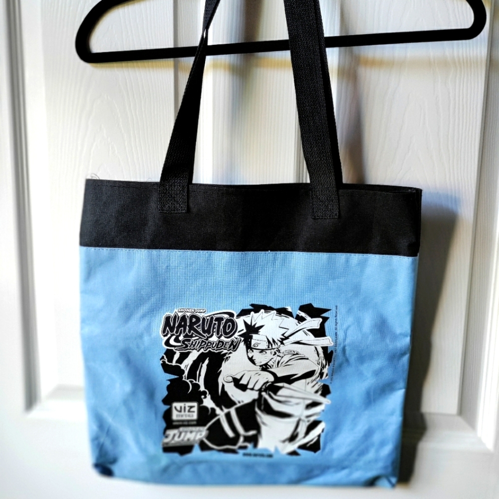 NARUTO RIN-NE blue anime nylon tote bag